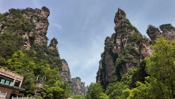 张家界奇峰异石自然风光