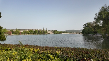 湖畔风光风景摄影