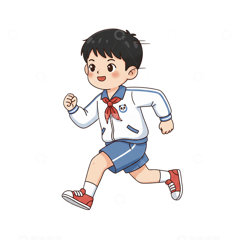 高清大图下载【趣麦麦图】-卡通小学生111