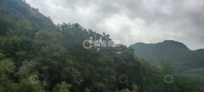 高清大图下载【趣麦麦图】阴雨山景自然风光摄影