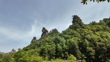 山林风光壮丽景色