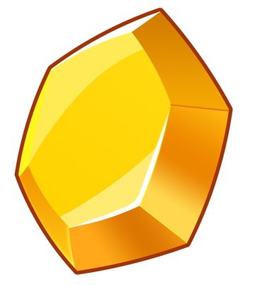 金色宝石图标设计元素