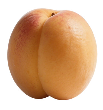 黄桃特写水果摄影素材