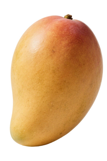 新鲜芒果特写摄影图片