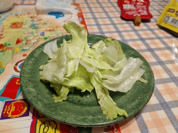 家庭自制生菜沙拉