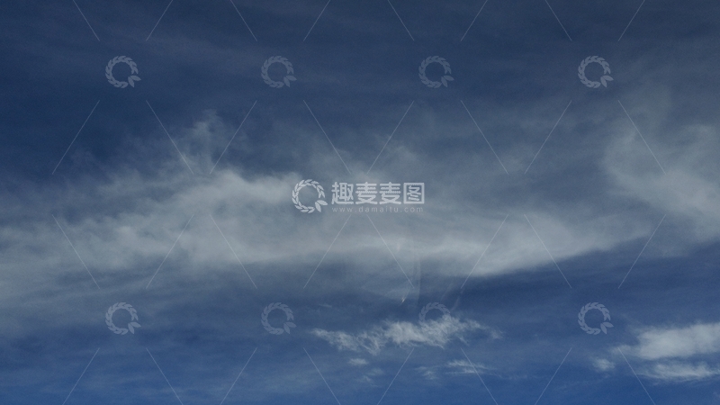 高清大图下载【趣麦麦图】蓝天白云高清晰天空壁纸