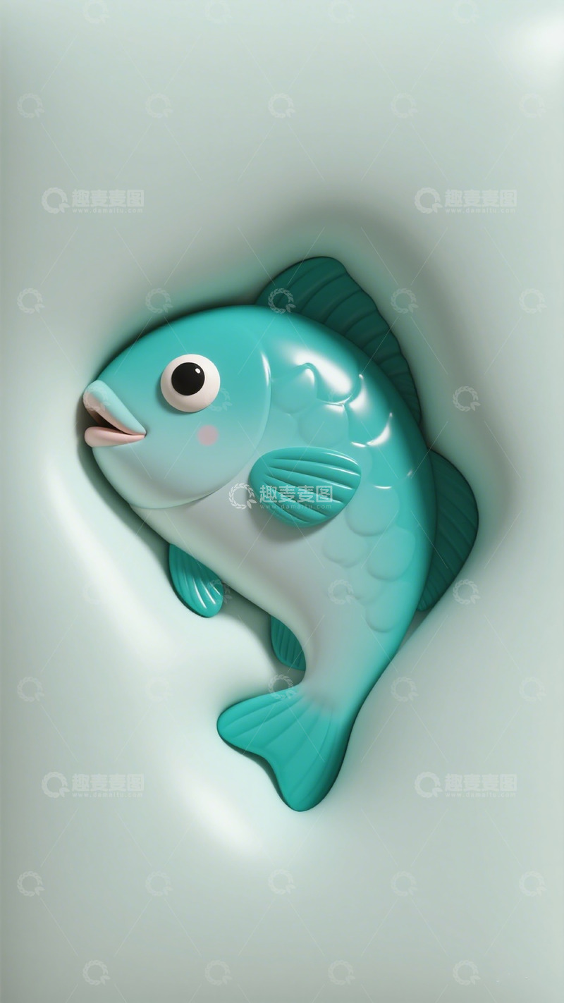 高清大图下载【趣麦麦图】卡通鱼玩具设计