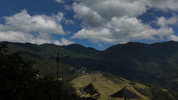 山村风光山水田园