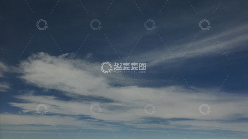 高清大图下载【趣麦麦图】蓝天白云自然风景摄影