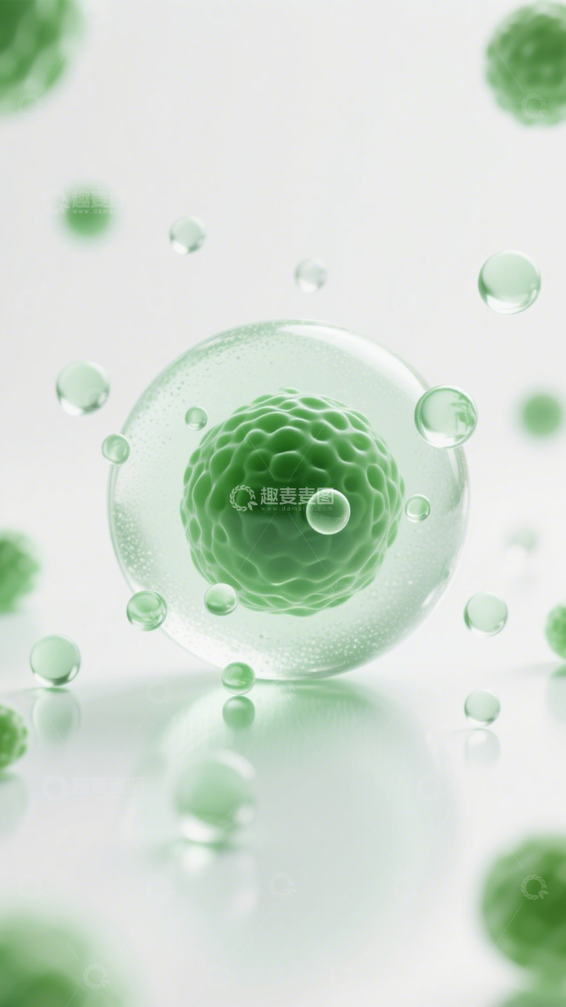 高清大图下载【趣麦麦图】绿核晶球奇幻高级