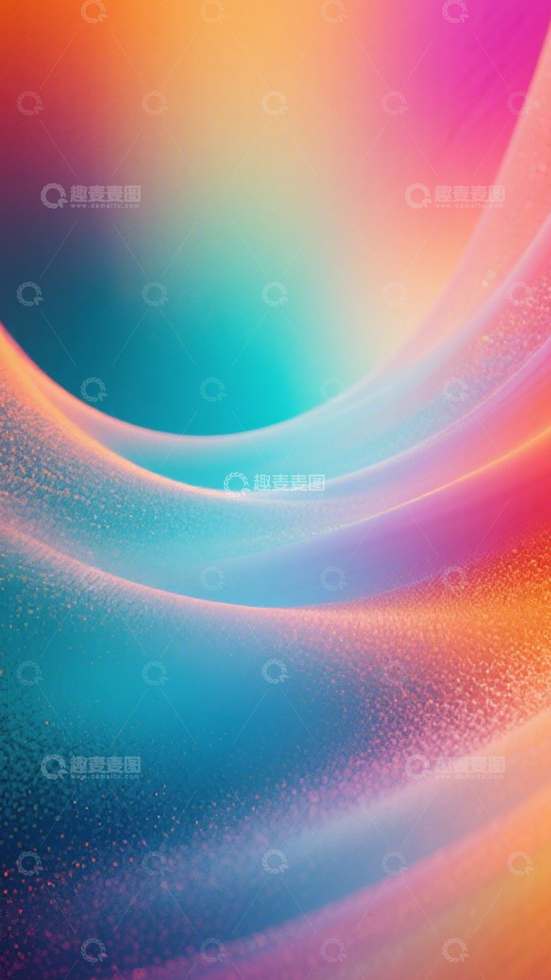 高清大图下载【趣麦麦图】幻彩流纹梦幻动感3