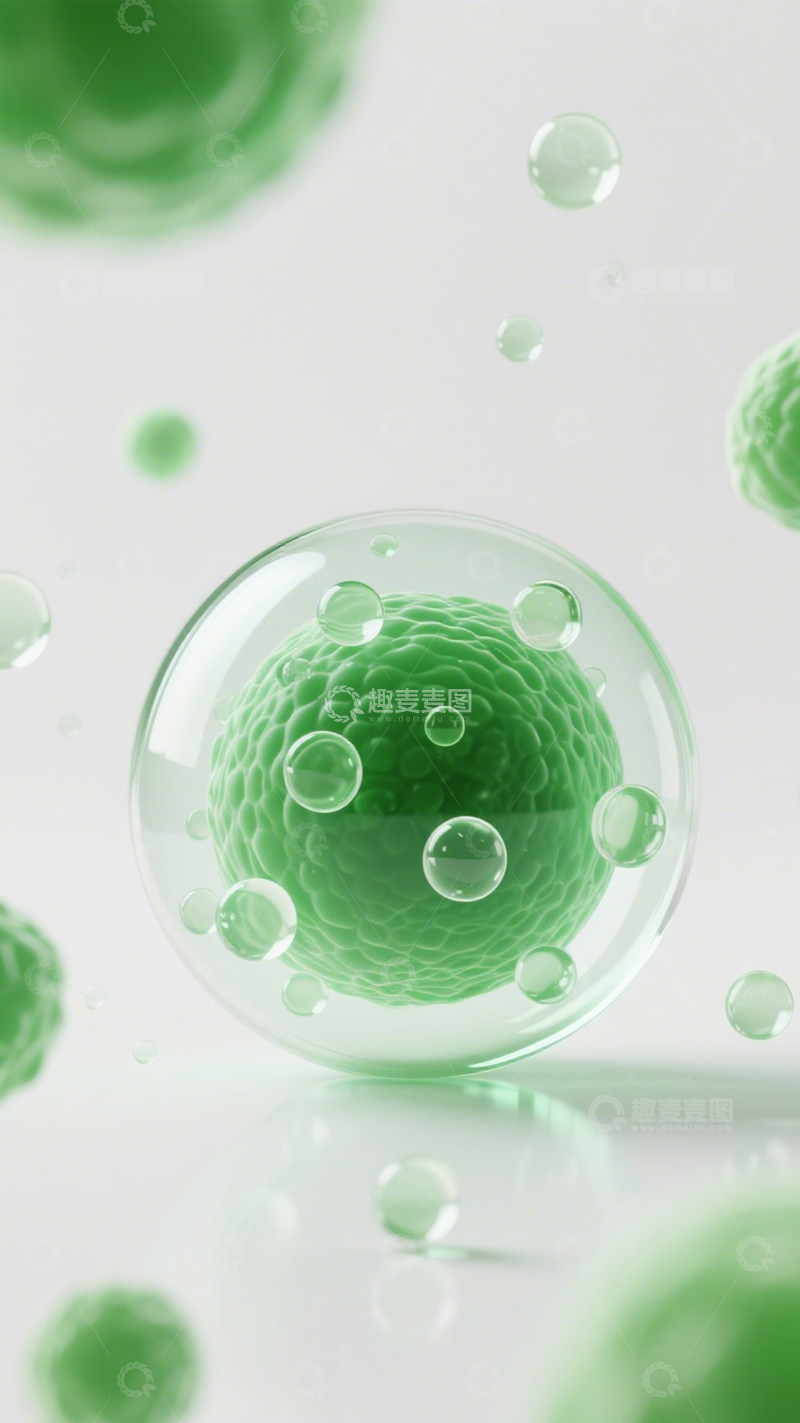 高清大图下载【趣麦麦图】绿核晶球奇幻高级1