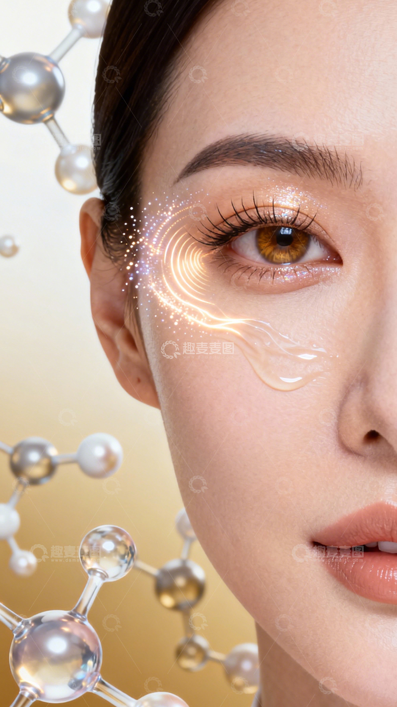 高清大图下载【趣麦麦图】质感模特冷艳高级3