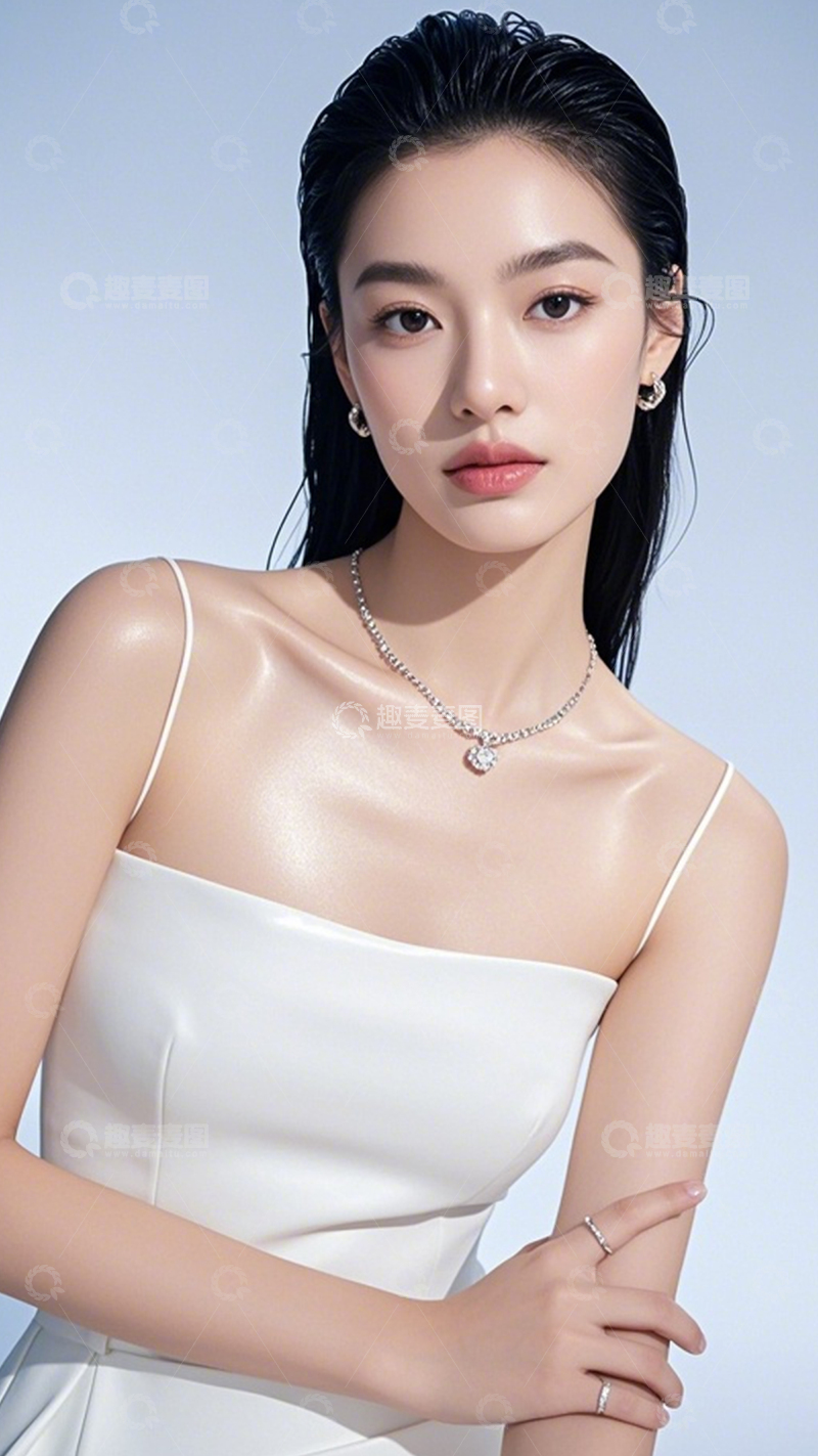 高清大图下载【趣麦麦图】-质感模特冷艳高级12