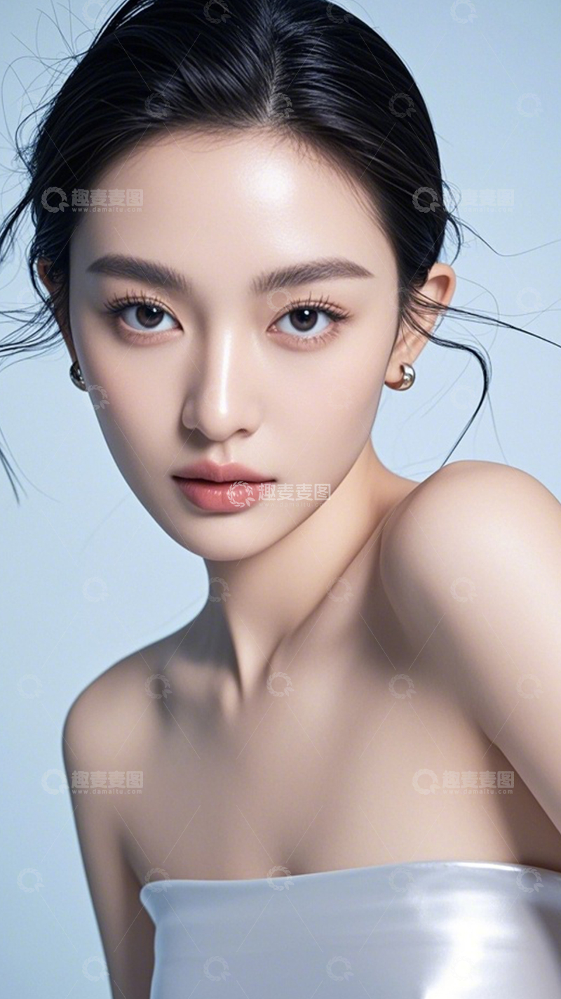 高清大图下载【趣麦麦图】-质感模特冷艳高级9