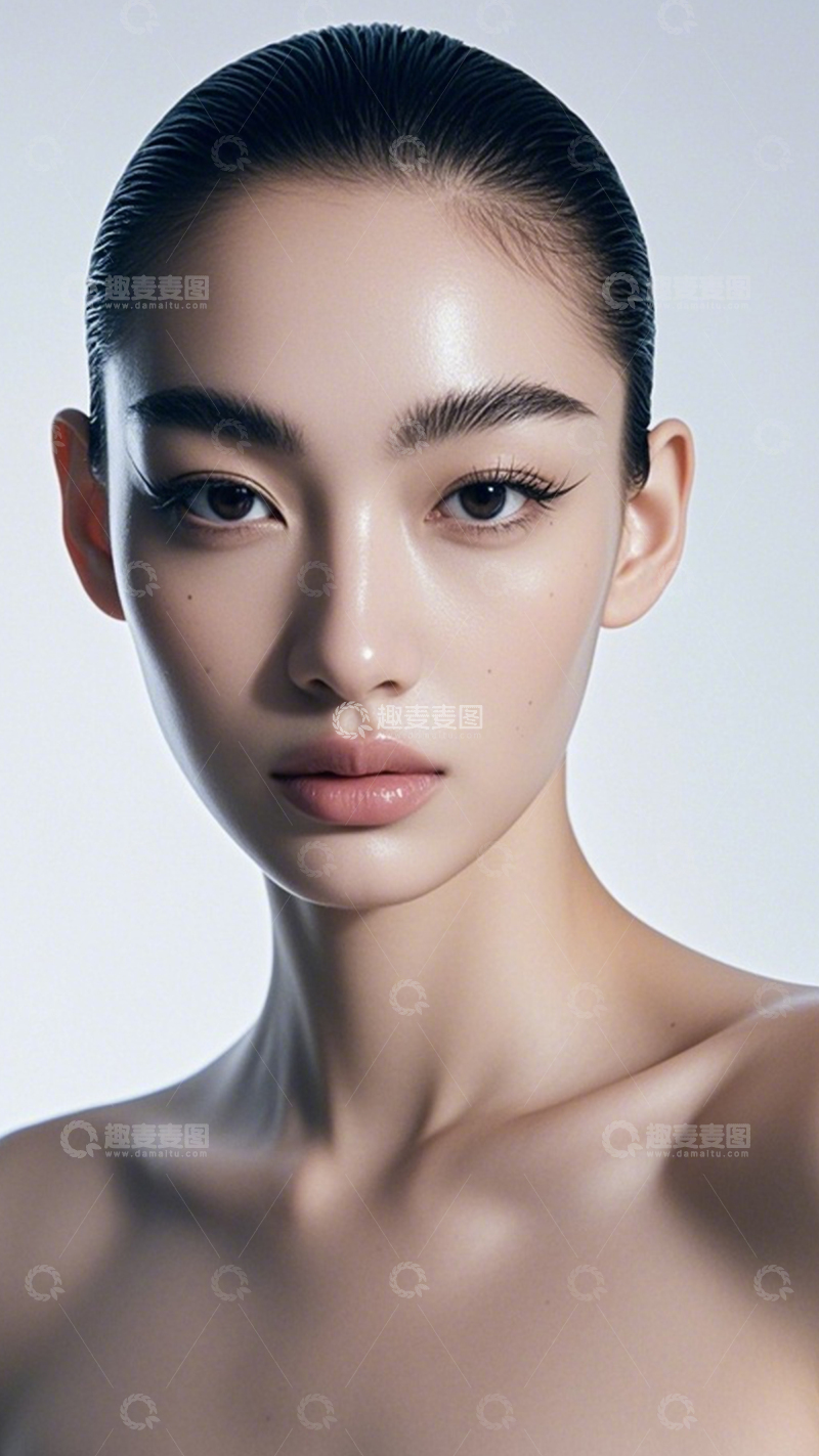 高清大图下载【趣麦麦图】-质感模特冷艳高级7