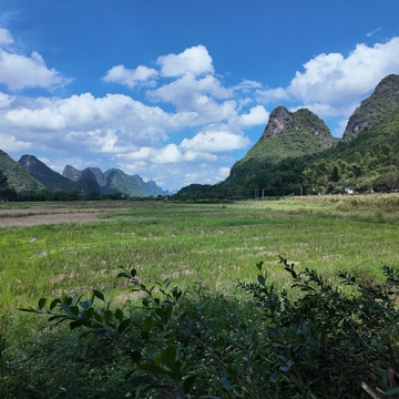 田园风光山水景色摄影图片
