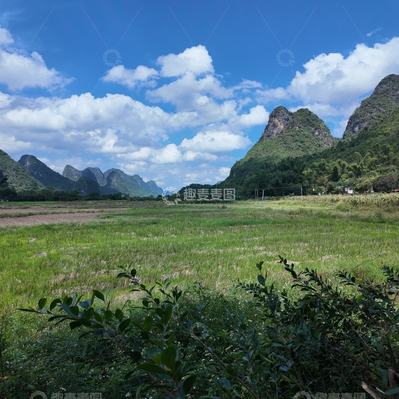 高清大图下载【趣麦麦图】田园风光山水景色摄影图片