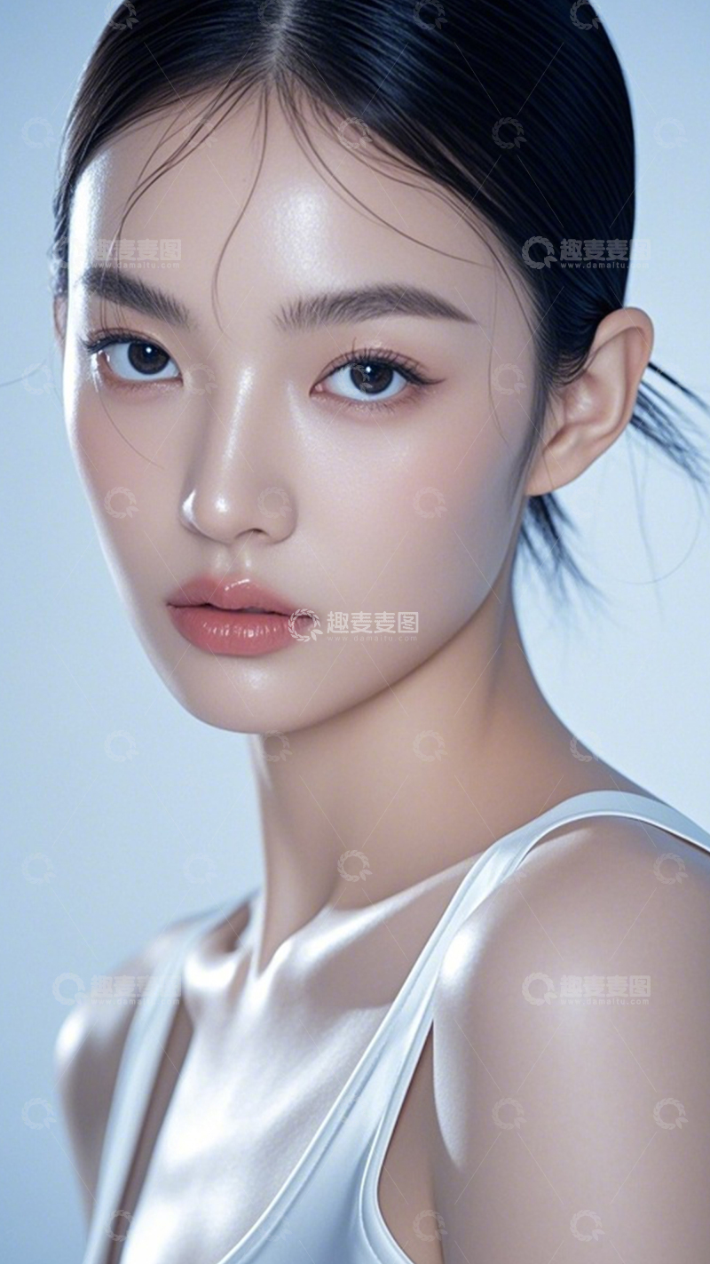 高清大图下载【趣麦麦图】-质感模特冷艳高级6