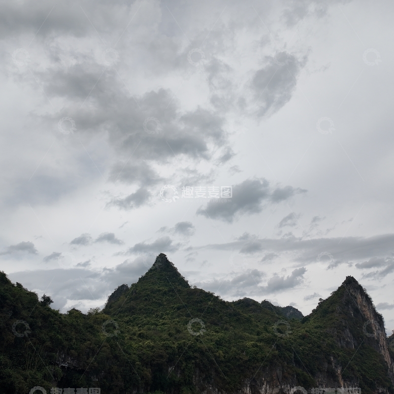 高清大图下载【趣麦麦图】云雾山峦风景摄影