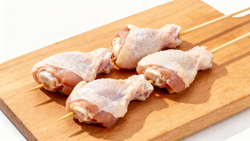 美食烧烤之新鲜大鸡腿