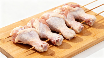 美食烧烤之新鲜鸡腿