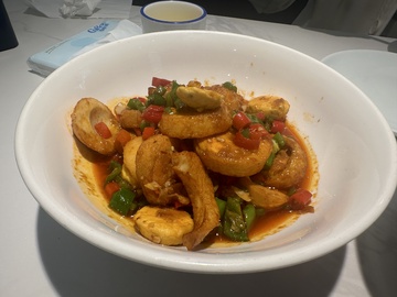 中式菜肴炒蘑菇