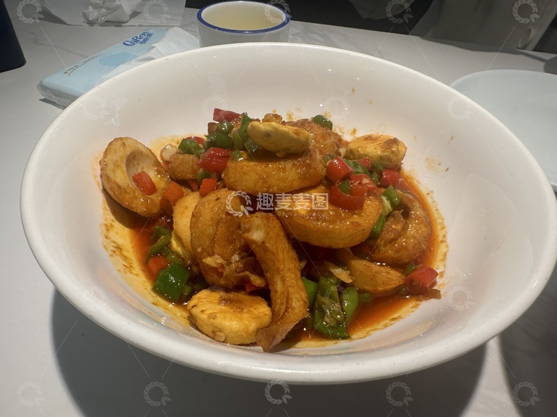 高清大图下载【趣麦麦图】-中式菜肴炒蘑菇