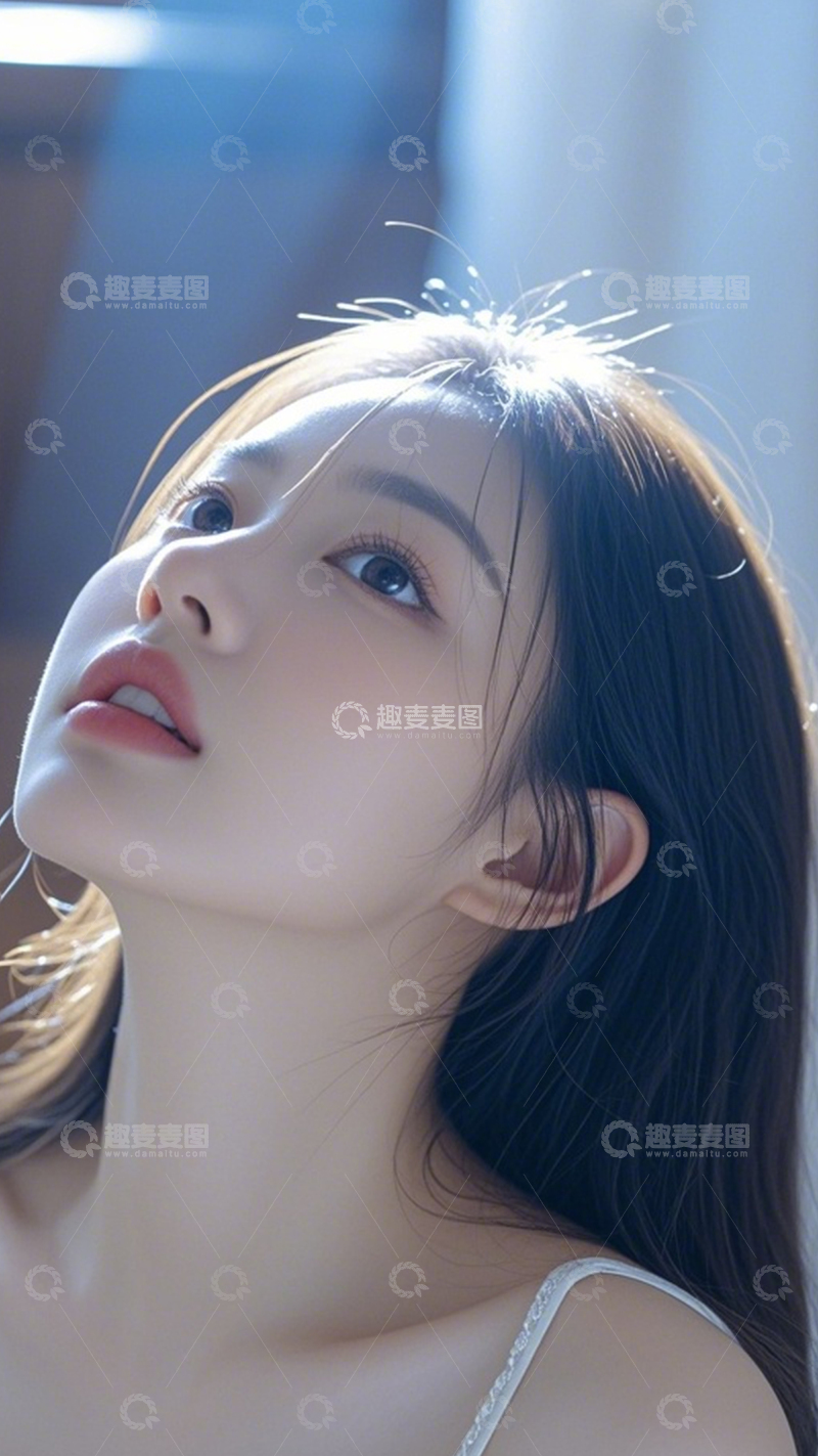 高清大图下载【趣麦麦图】氛围感美学模特19