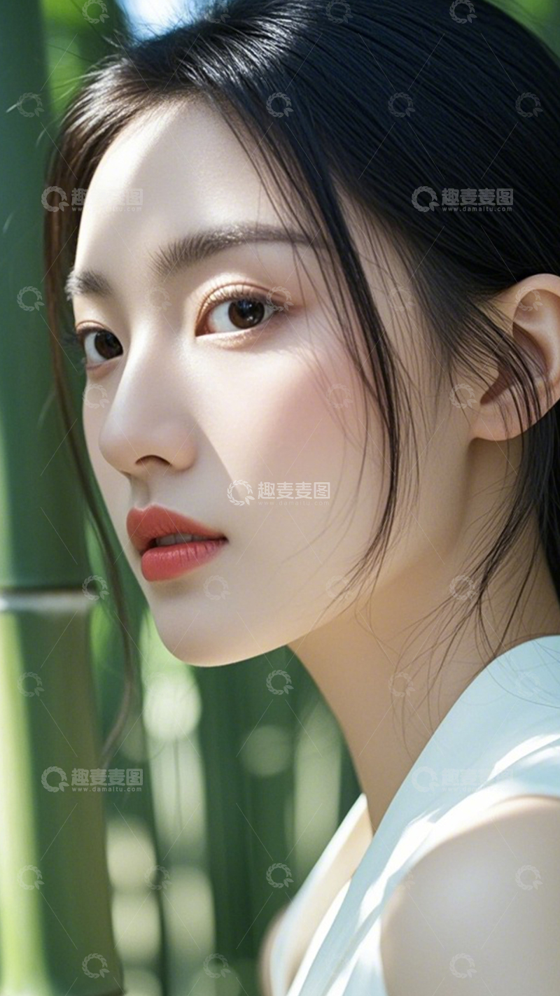 高清大图下载【趣麦麦图】时尚精致模特6