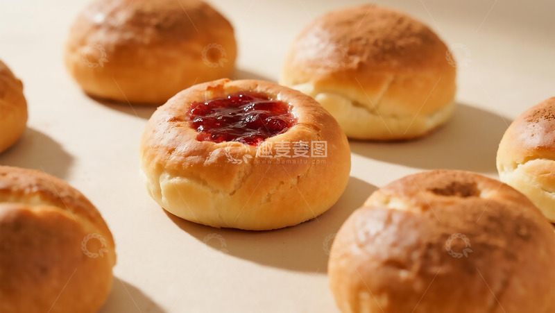 高清大图下载【趣麦麦图】美食烧烤之烤面包