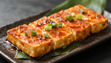 美食烧烤之甜辣烤豆腐