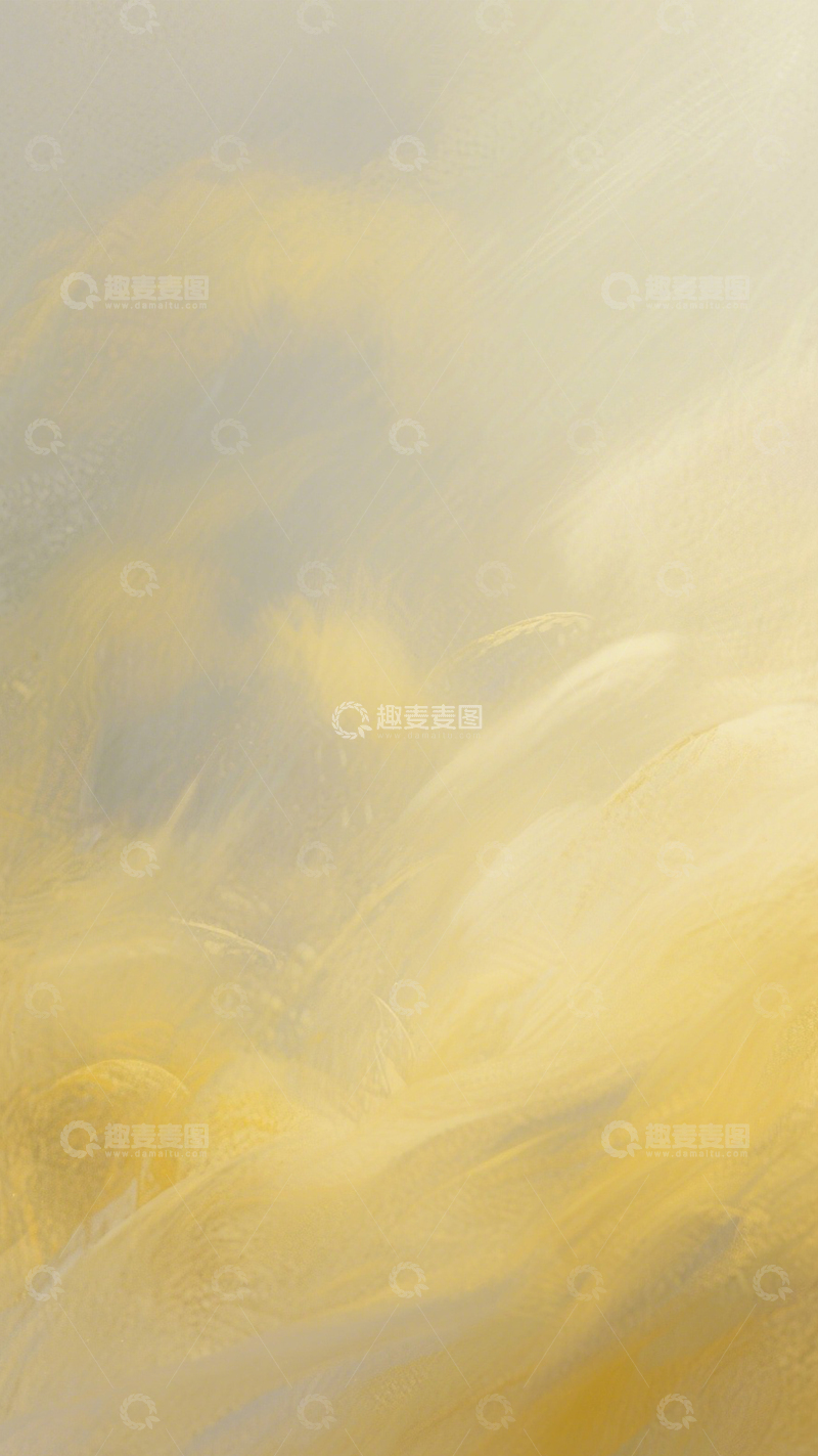 高清大图下载【趣麦麦图】金黄朦胧流动质感3
