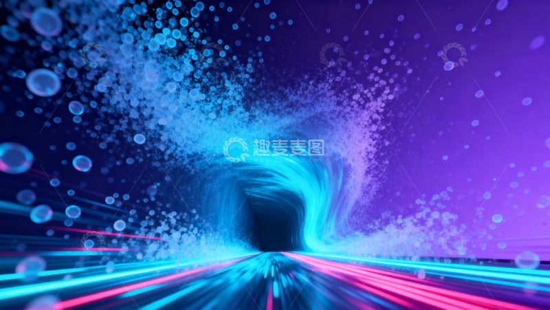 高清大图下载【趣麦麦图】主视觉KV背景014