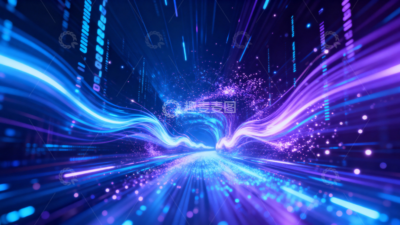 高清大图下载【趣麦麦图】主视觉KV背景001