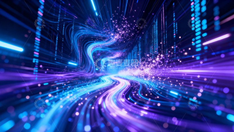 高清大图下载【趣麦麦图】主视觉KV背景028