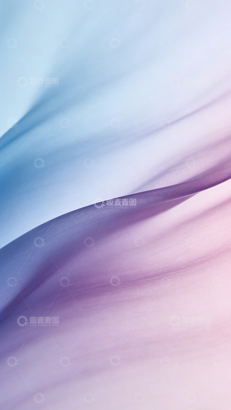 高清大图下载【趣麦麦图】蓝紫流体简约质感