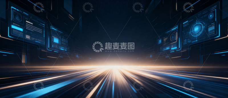 高清大图下载【趣麦麦图】 主视觉KV背景_宽屏008