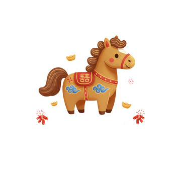 4卡通马年漫画