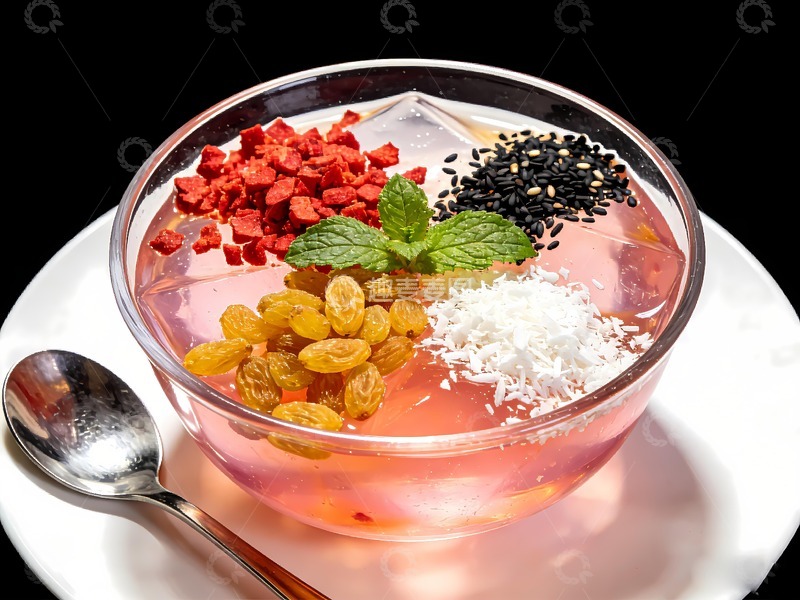 高清大图下载【趣麦麦图】一碗美味的冰粉