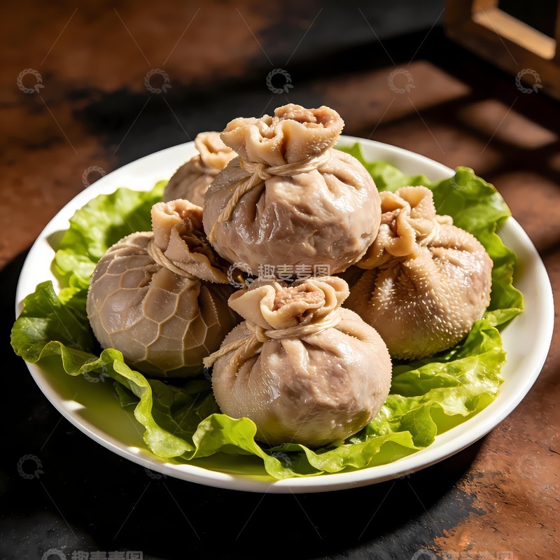 高清大图下载【趣麦麦图】肚包肉新疆美食