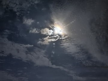 神秘天空云彩景观