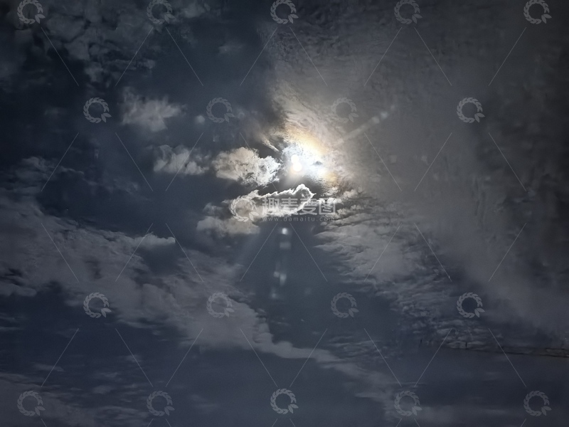 高清大图下载【趣麦麦图】神秘天空云彩景观