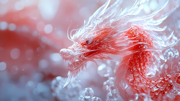 幻想凤凰艺术插画