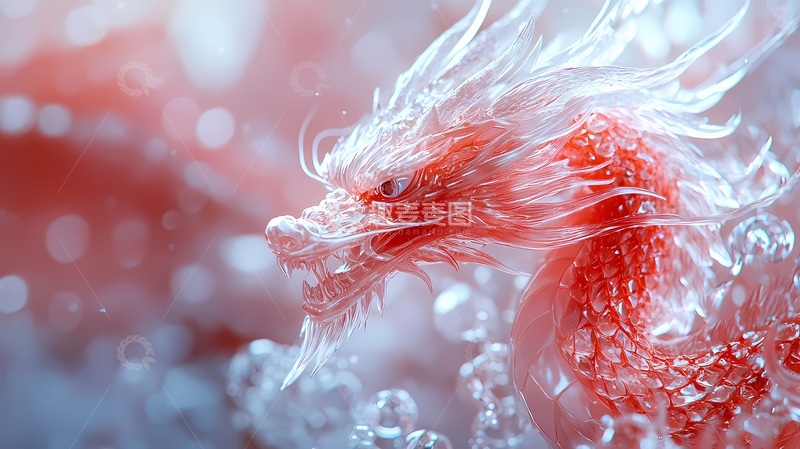 高清大图下载【趣麦麦图】幻想凤凰艺术插画