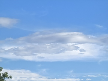 蓝天白云自然风光摄影