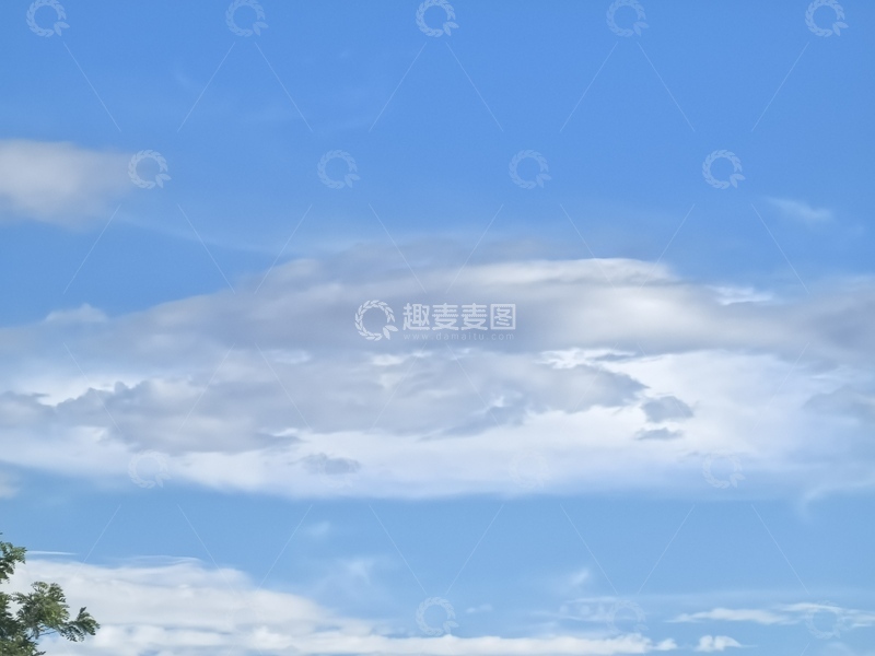 高清大图下载【趣麦麦图】蓝天白云自然风光摄影
