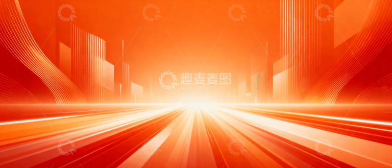 高清大图下载【趣麦麦图】主视觉KV背景_宽屏068