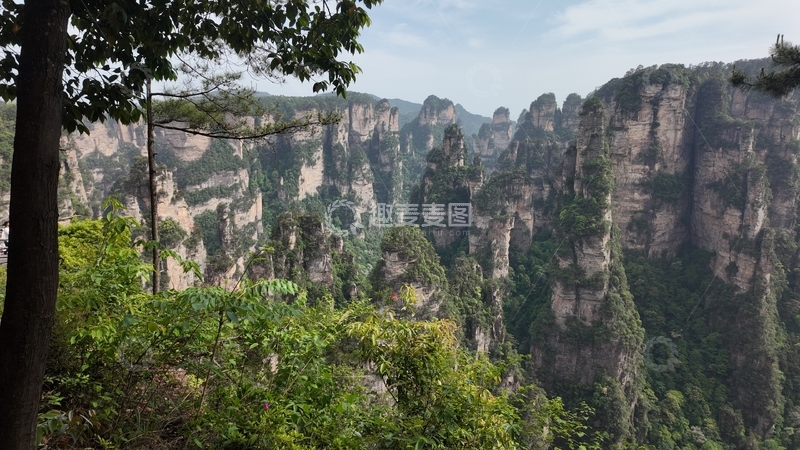 高清大图下载【趣麦麦图】张家界奇峰异石景观