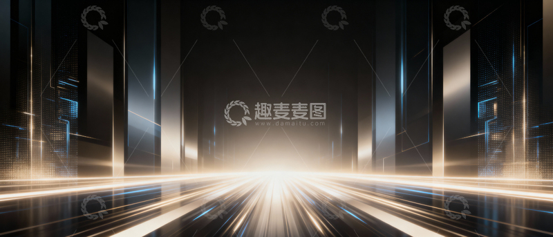 高清大图下载【趣麦麦图】主视觉KV背景_宽屏063